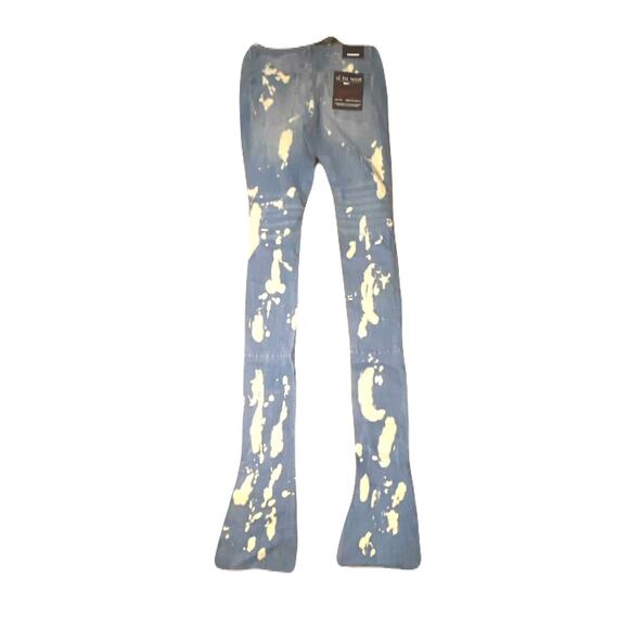 Si Tu Veux Warren Jean Indigo Wash Size 38 - Picture 2 of 4